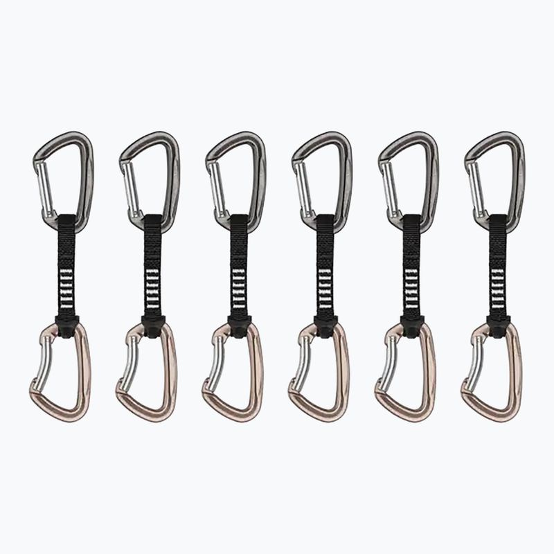 Set Kletterexpress Grivel ALL-Round Alpha 6er Pack 11 cm schwarz/gelb