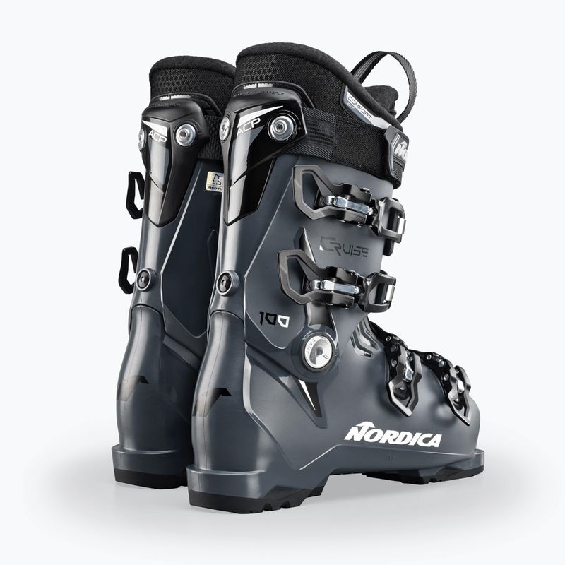 Herren Nordica The Cruise 100 Skischuhe anthrazit/schwarz/weiß 11