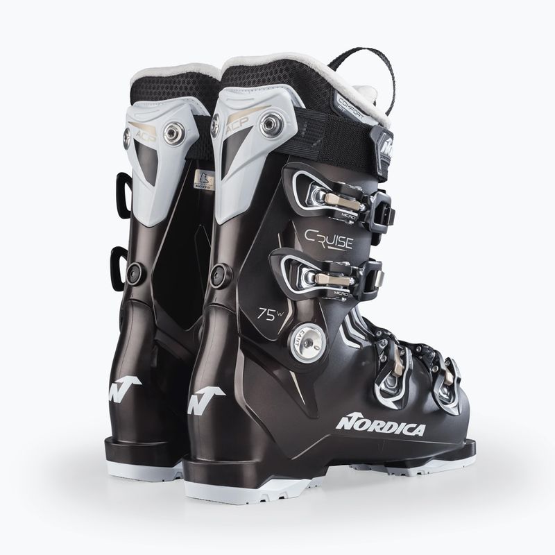 Damen Skischuhe Nordica The Cruise 75 W pearl schwarz/weiss/gold 11