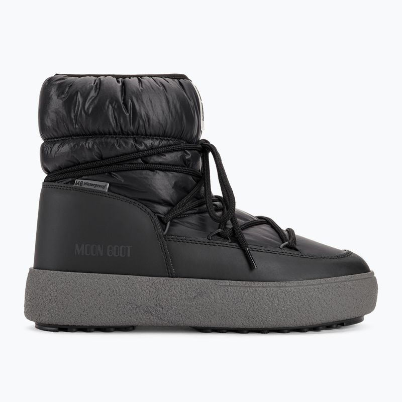 Herren Moon Boot Mtrack Low Nylon WP Schneestiefel schwarz 2