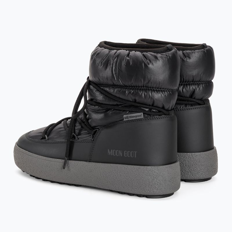 Herren Moon Boot Mtrack Low Nylon WP Schneestiefel schwarz 3