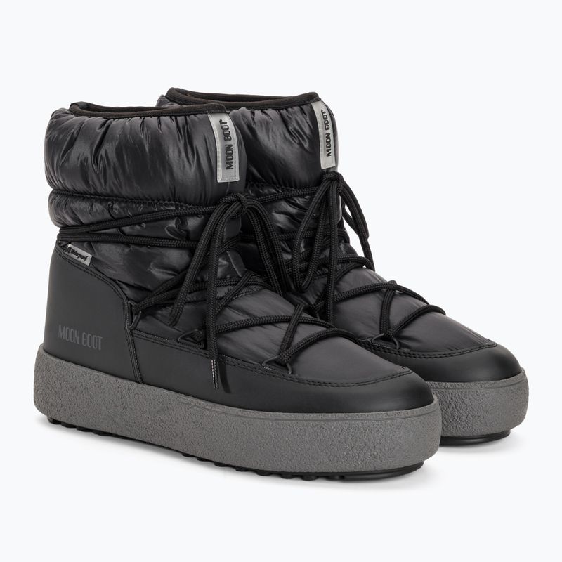 Herren Moon Boot Mtrack Low Nylon WP Schneestiefel schwarz 4