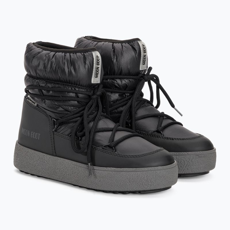 Damen Moon Boot Ltrack Low Nylon WP Schneestiefel schwarz 4