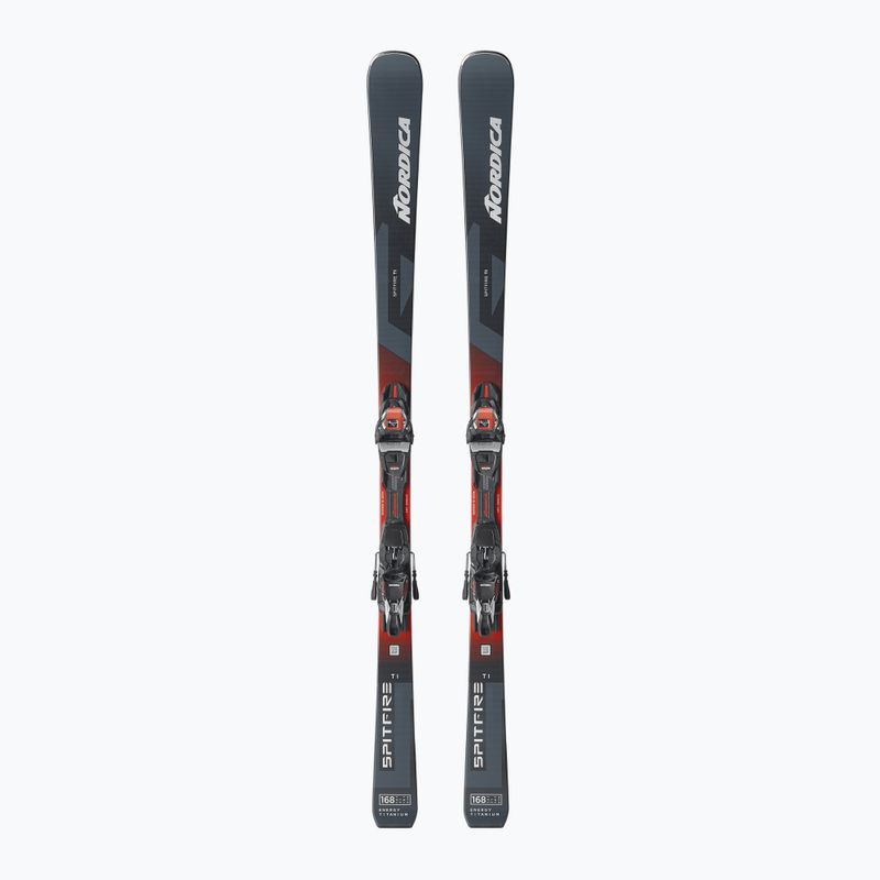 Alpinski Nordica Spitfire TI + Bindungen TP2LT11 FDT grey/blue/red/silver