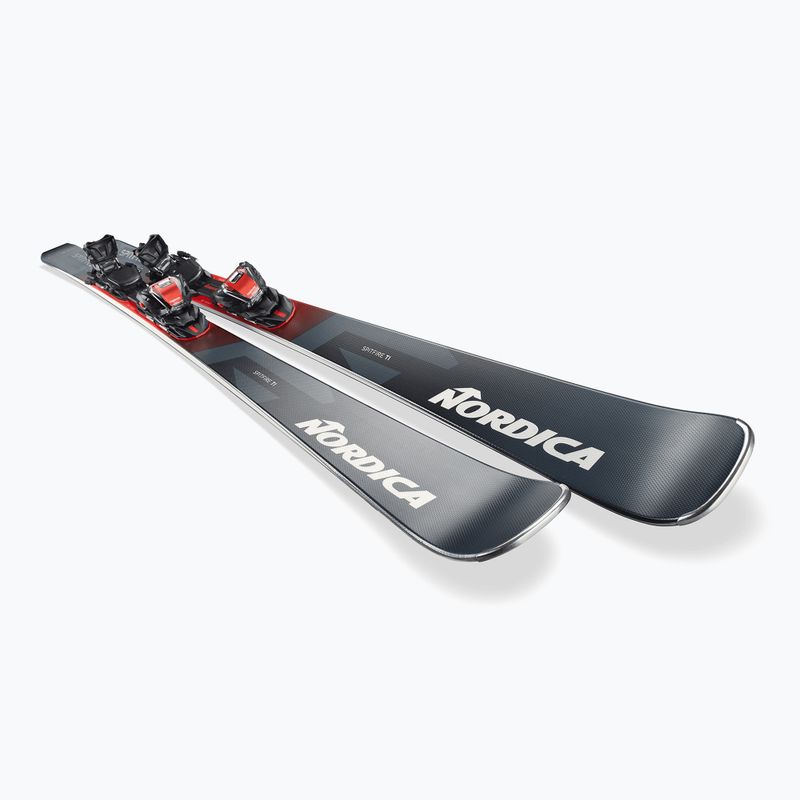 Alpinski Nordica Spitfire TI + Bindungen TP2LT11 FDT grey/blue/red/silver 4