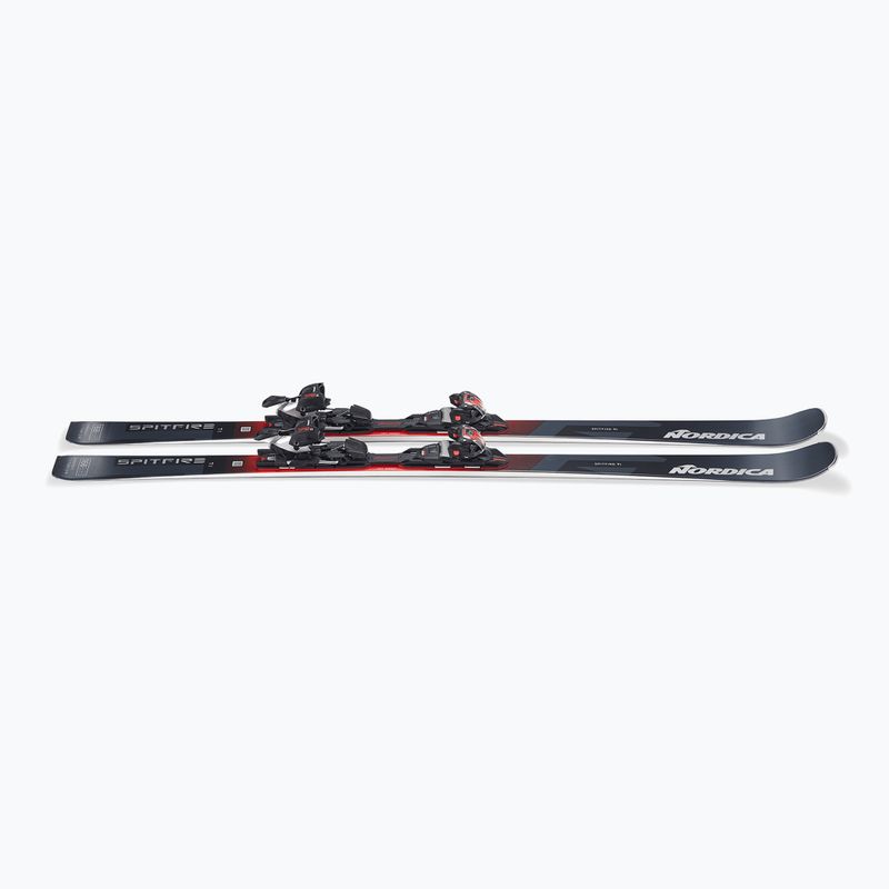 Alpinski Nordica Spitfire TI + Bindungen TP2LT11 FDT grey/blue/red/silver 5