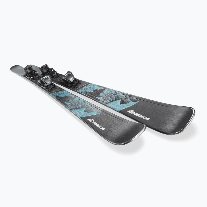 Damen-Alpin-Ski Nordica Wild Belle 78 + Bindungen TP2COMP10 FDT black/water 4