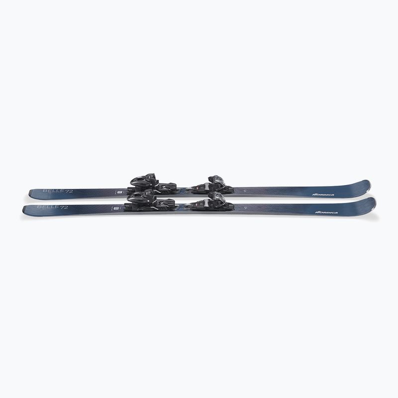 Damen-Alpinski mit Bindung Nordica Belle 72 + TP2COMP10 FDT midnight-blue/rainbow 5