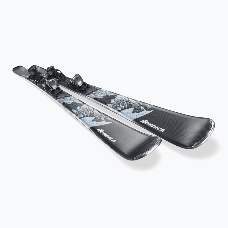 Damen-Ski Nordica Wild Belle 74 + Bindungen TP2 COMP10 FDT black/blue 4