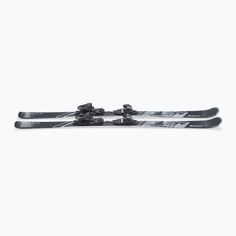 Damen-Ski Nordica Wild Belle 74 + Bindungen TP2 COMP10 FDT black/blue 5