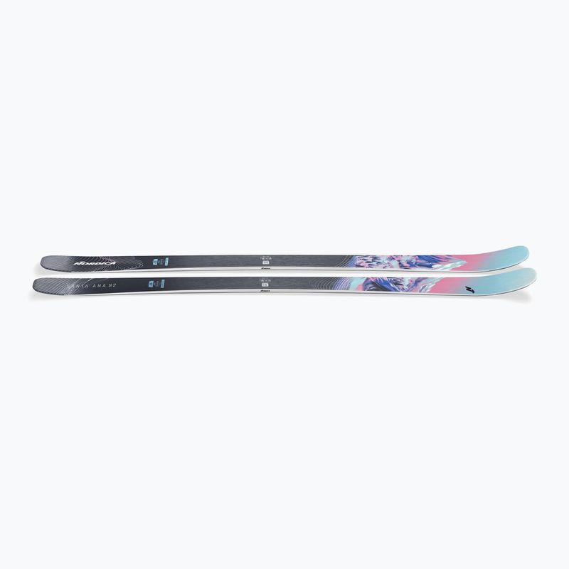 Damen-Ski Nordica Santa Anna 82 Flat light/blue/coral/midnight 6