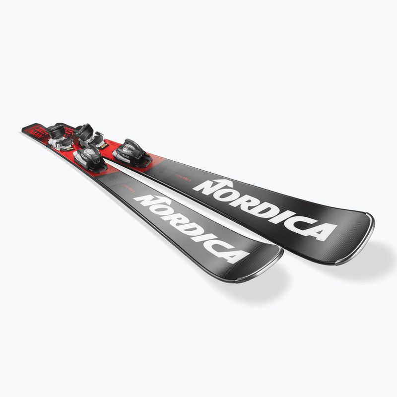 Kinderski Nordica Doberman Combi Pro S + Skibindungen J7.0 FDT anthracite/red 4