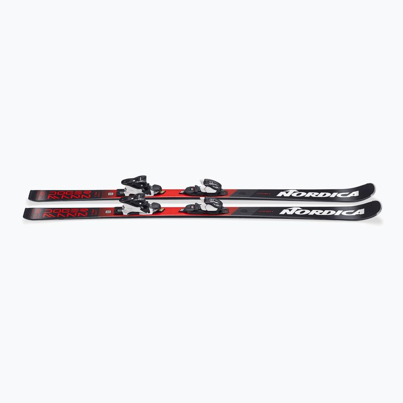 Kinderski Nordica Doberman Combi Pro S + Skibindungen J7.0 FDT anthracite/red 5