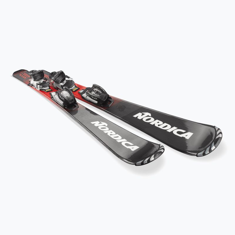 Kinder-Alpinski mit Bindung Nordica Team JR (110-150) + J7.0 FDT black/red 4