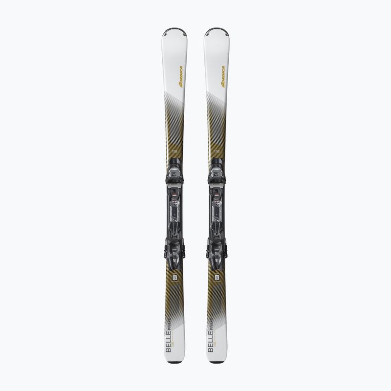 Damen-Ski Nordica Belle Prime + Bindung TP2COMP10 FDT grey/gold