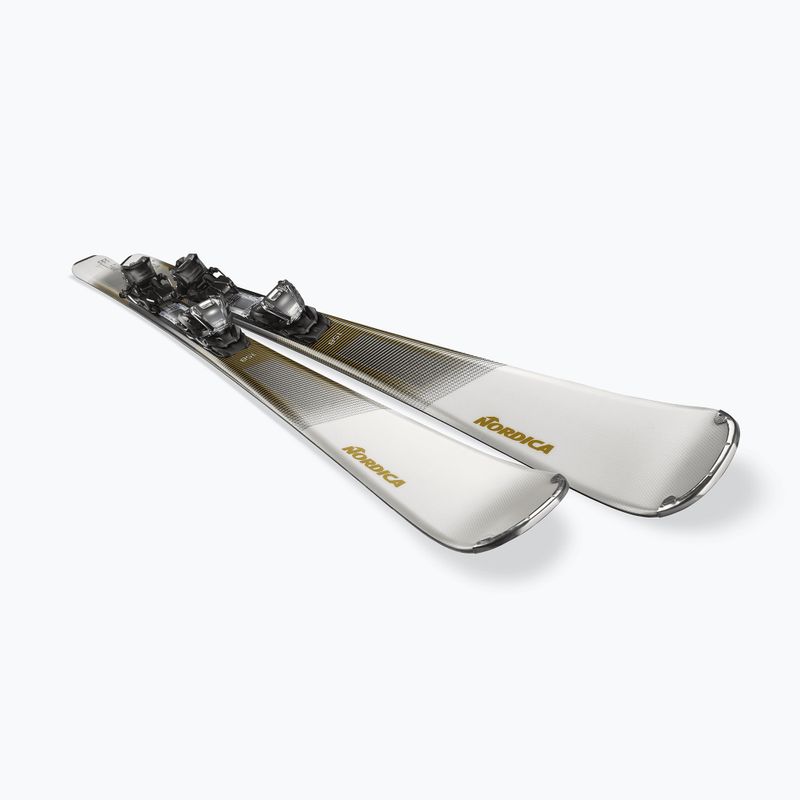 Damen-Ski Nordica Belle Prime + Bindung TP2COMP10 FDT grey/gold 5