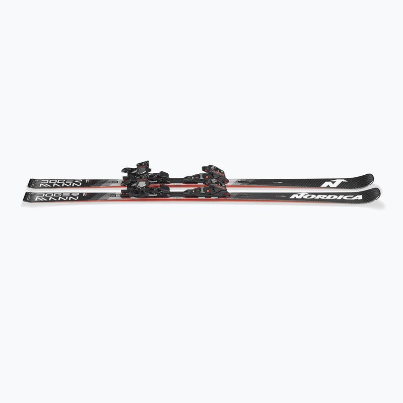 Alpinski mit Bindung Nordica Doberman Multigara DC + Comp 13 FDT black/white 5