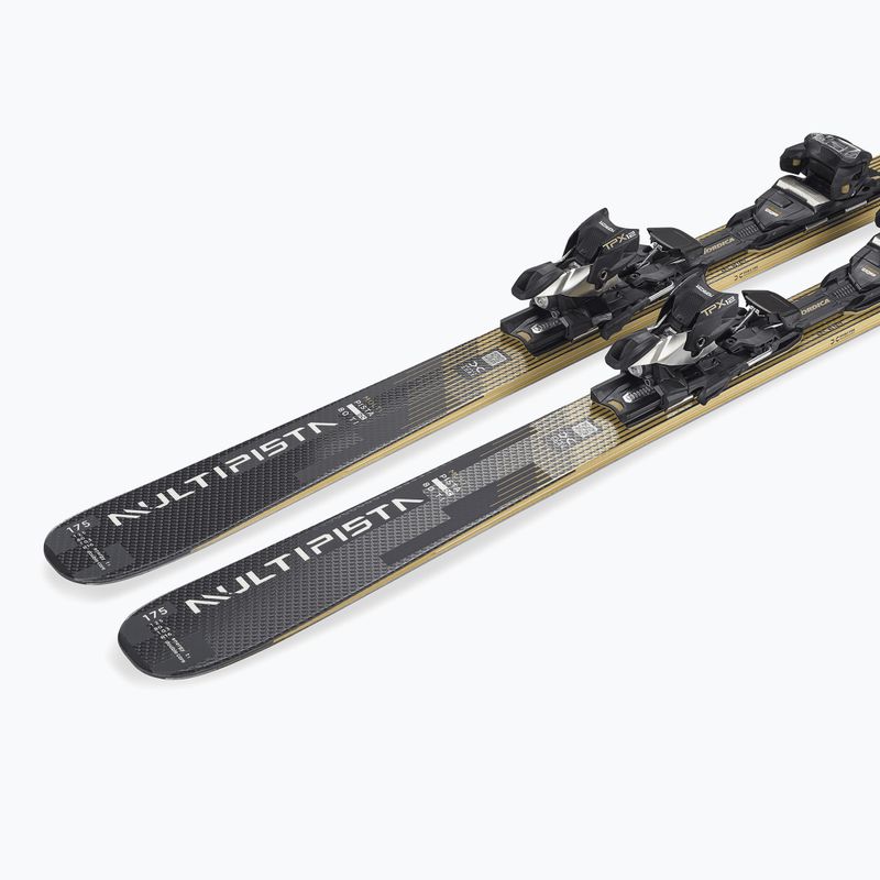 Alpinski mit Bindung Nordica Multipista DC 80TI + TPX 12 FDT anhtracite/white 6