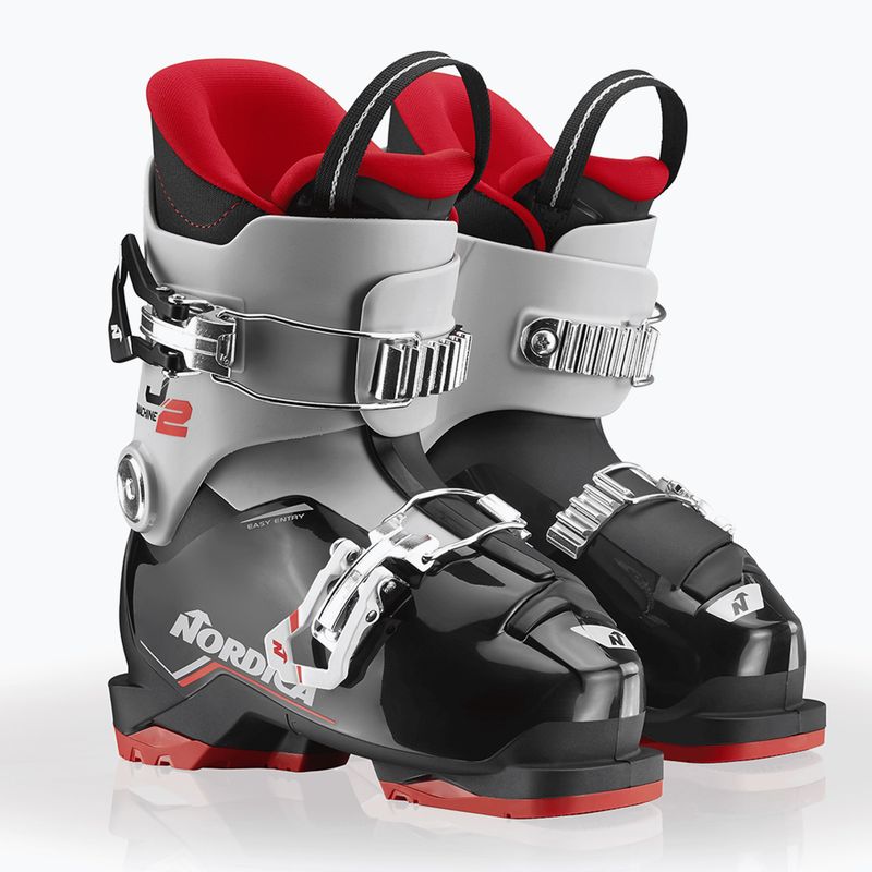 Kinder-Skischuhe Nordica Speedmachine J 2 black/grey/red 7