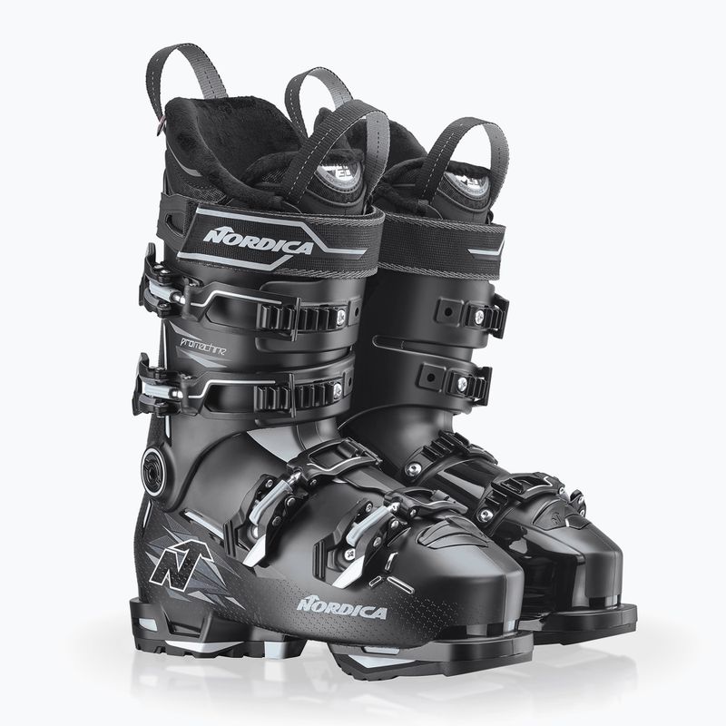 Damen-Skischuhe Nordica Pro Machine 3 95 W GW black/light blue/white 7