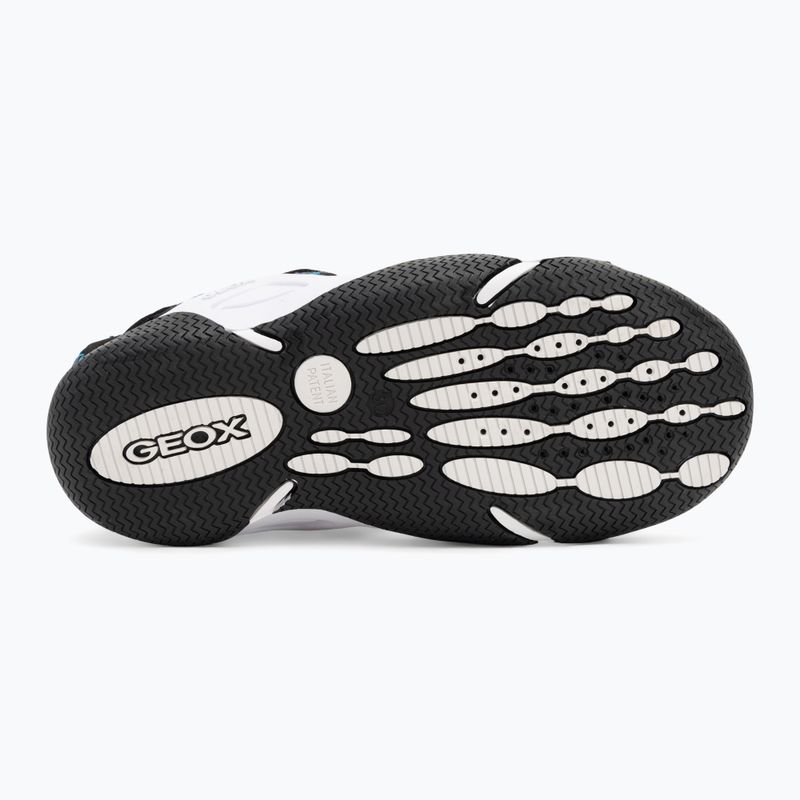 Sandalen Kinder Geox Wader navy/fluo orange 4