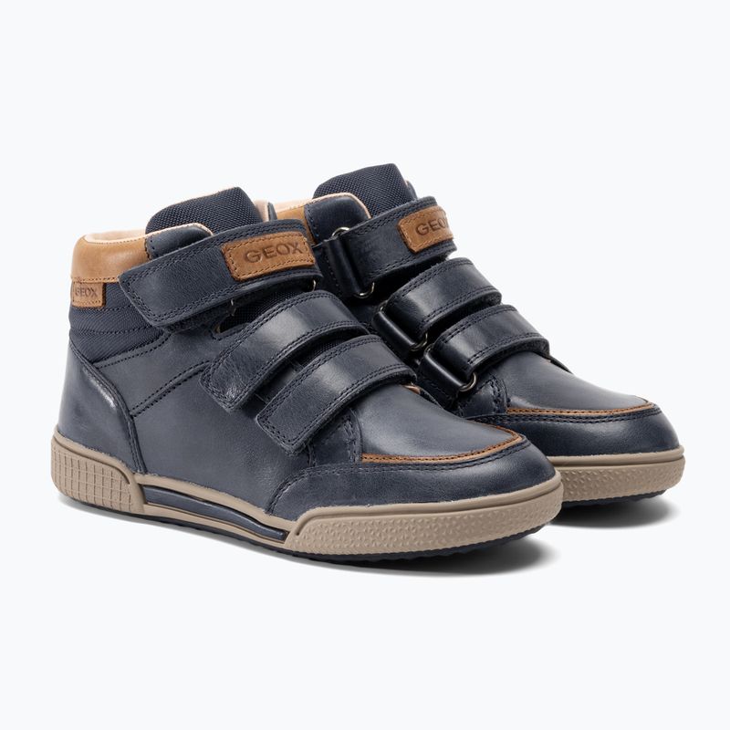 Geox Poseido navy/cognac Kinderschuhe 4