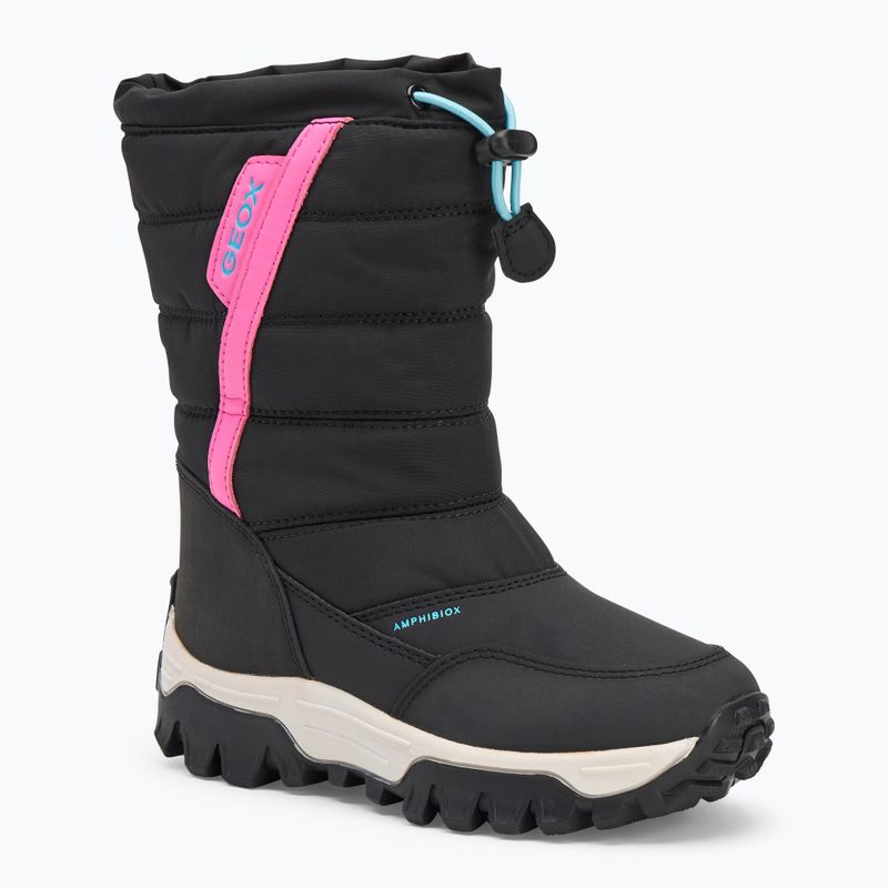 Schneeschuhe Kinder Geox Himalaya ABX black / fuchsia
