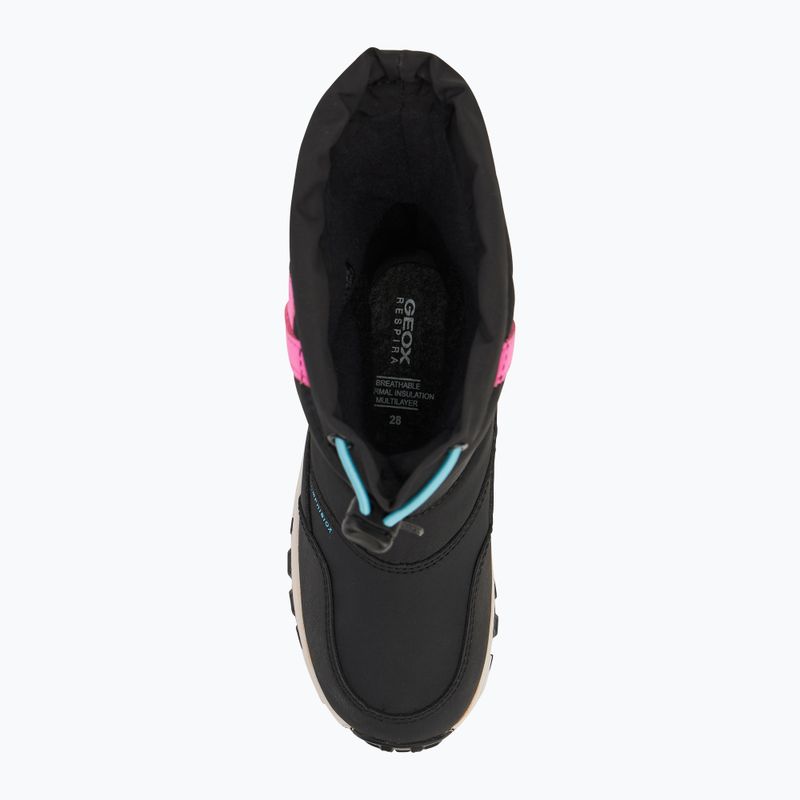 Schneeschuhe Kinder Geox Himalaya ABX black / fuchsia 5
