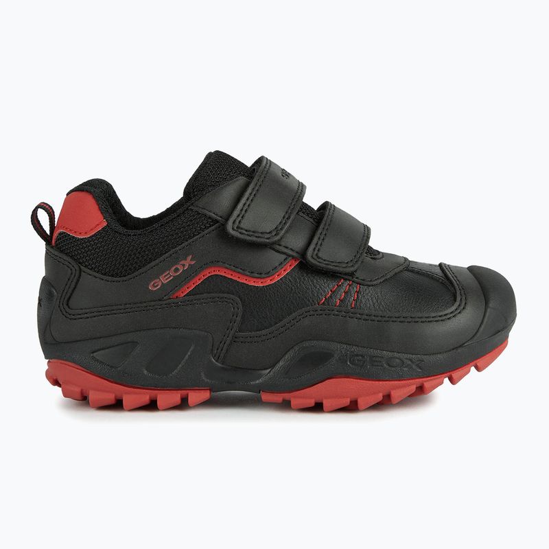 Geox New Savage Junior Schuhe schwarz/rot 8