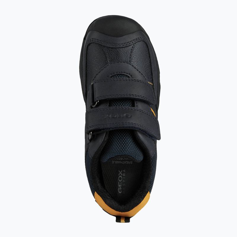 Geox New Savage navy/ochreyellow Junior Schuhe 11