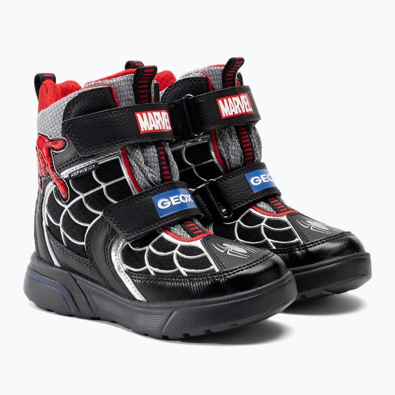 Geox Sveggen Abx Junior Schuhe schwarz/rot 4