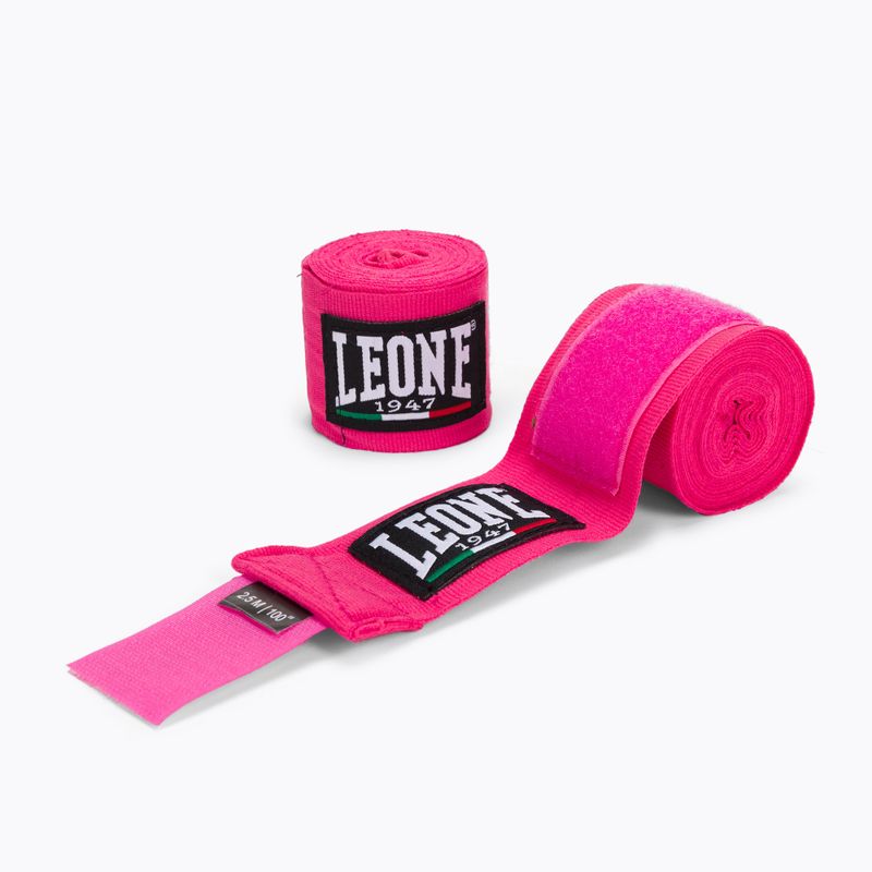 Boxbandagen Leone 1947 Hand Wraps rosa AB705