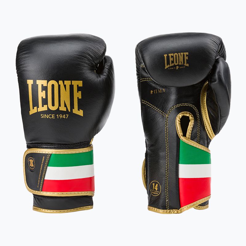 Leone 1947 Italien '47 Boxhandschuhe schwarz GN039