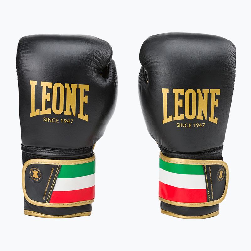 Leone 1947 Italien '47 Boxhandschuhe schwarz GN039