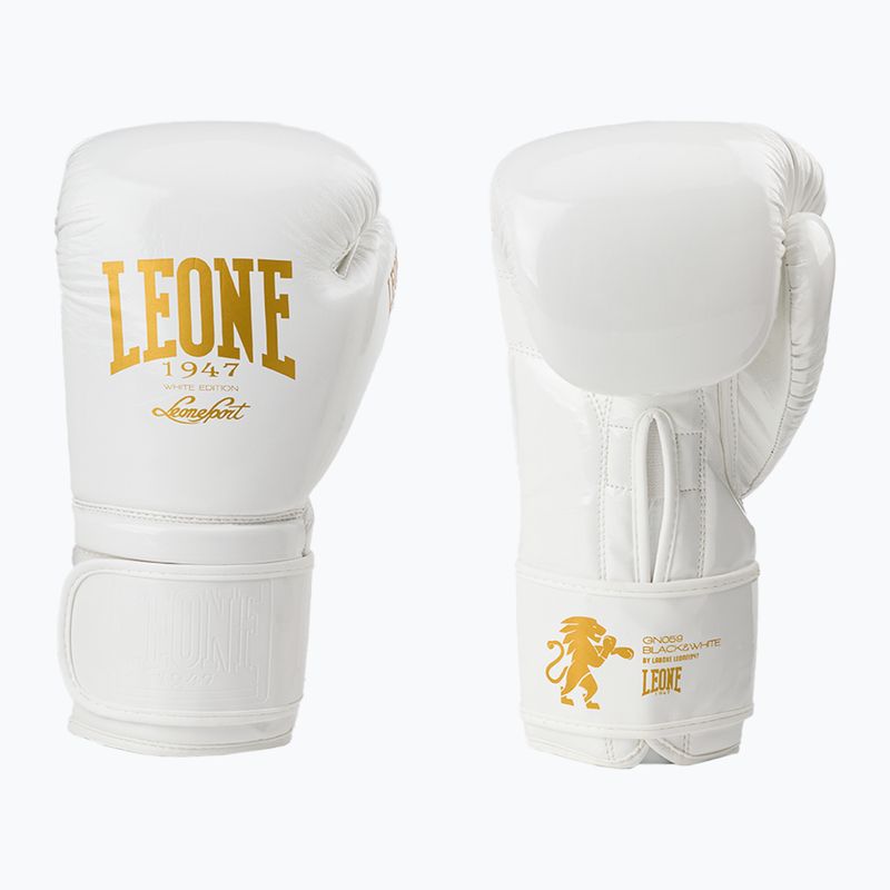 Leone 1947 Black&White weiße Boxhandschuhe GN059 3