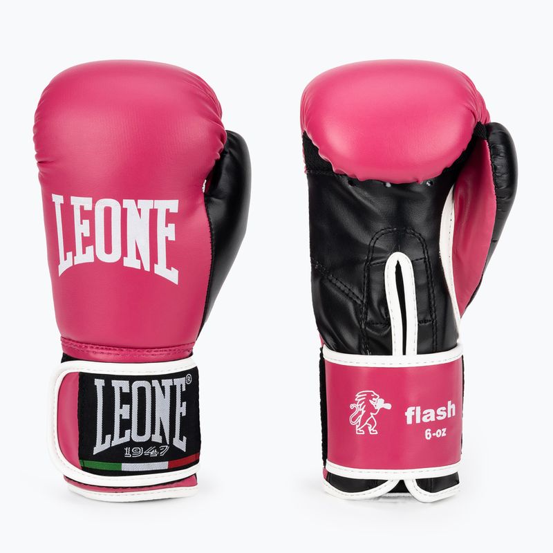 LEONE Kinder-Boxhandschuhe 1947 Flash fuxia