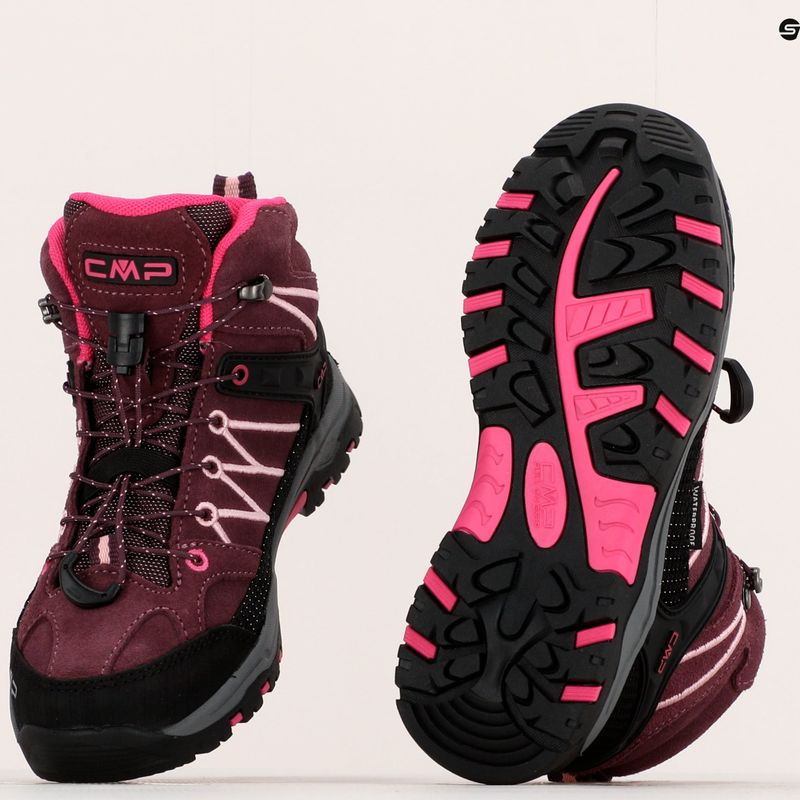 CMP Kinder-Trekkingstiefel Rigel Mid Wp kastanienbraun 3Q12944/05HM 13
