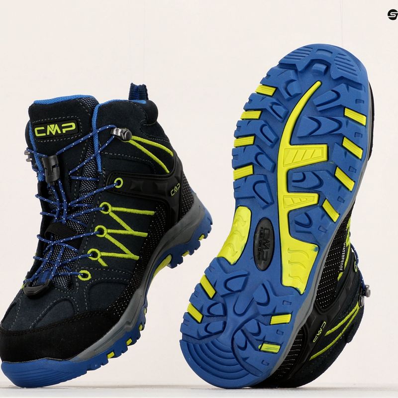 CMP Kinder-Trekking-Stiefel Rigel Mid Wp navy blau 3Q12944/38NL 12