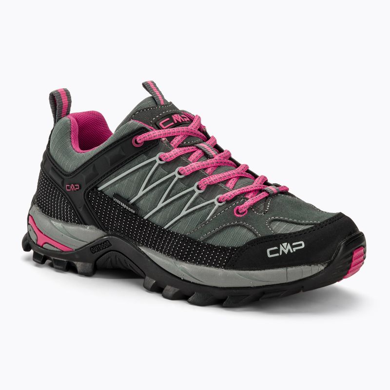 Trekkingschuhe Damen CMP Rigel Low grey/fuxia/ice