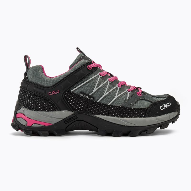 Trekkingschuhe Damen CMP Rigel Low grey/fuxia/ice 2