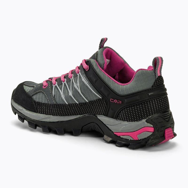 Trekkingschuhe Damen CMP Rigel Low grey/fuxia/ice 3