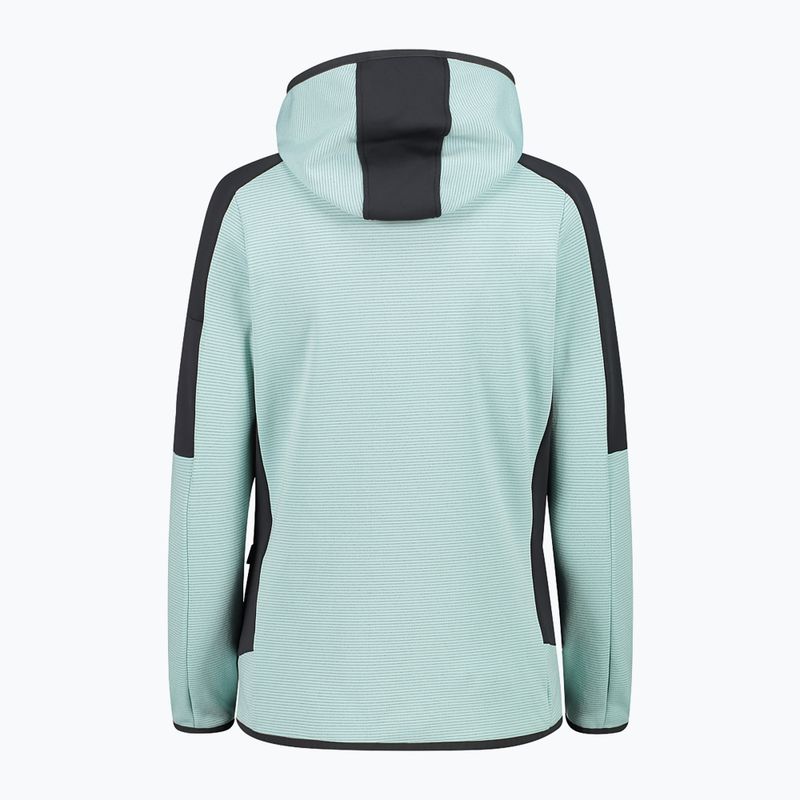 Damen-Trekking-Sweatshirt CMP 34G1516 acqua 2