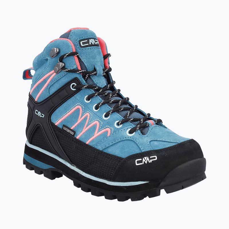 Schuhe Trekking Damen CMP Moon Mid WP teal/red fluo