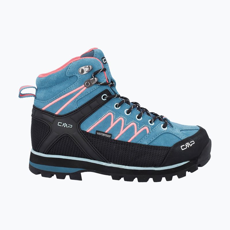 Schuhe Trekking Damen CMP Moon Mid WP teal/red fluo 2