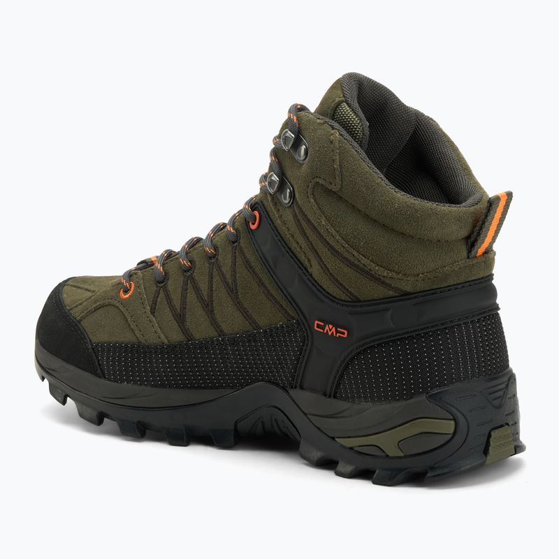 Trekkingschuhe Herren CMP Rigel Mid Wp olive/flame 3