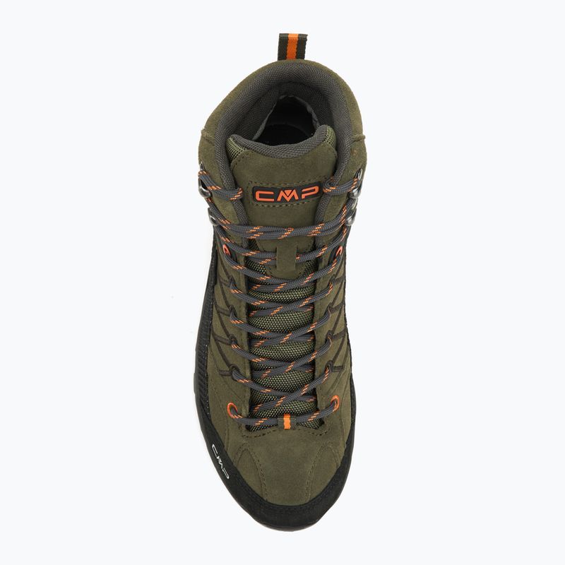 Trekkingschuhe Herren CMP Rigel Mid Wp olive/flame 5