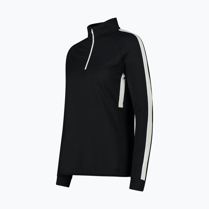 Sweatshirt Hoodie Damen CMP 34L4286 nero / bianco 3
