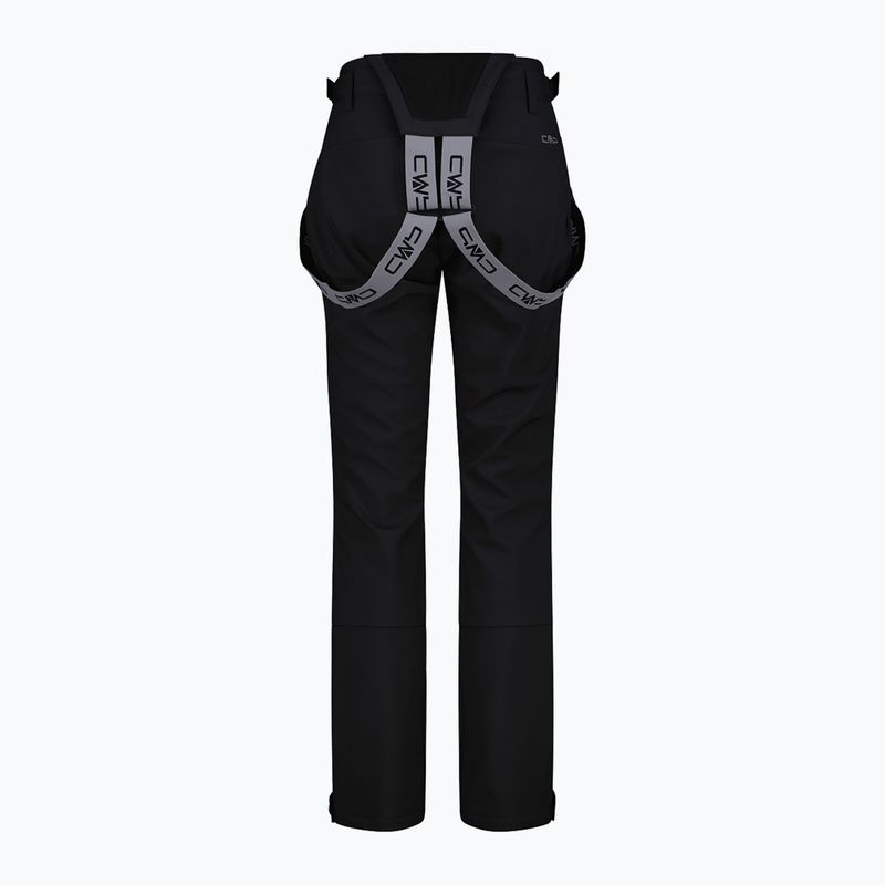 Skihose Damen CMP 34W4326 Salopette nero 2