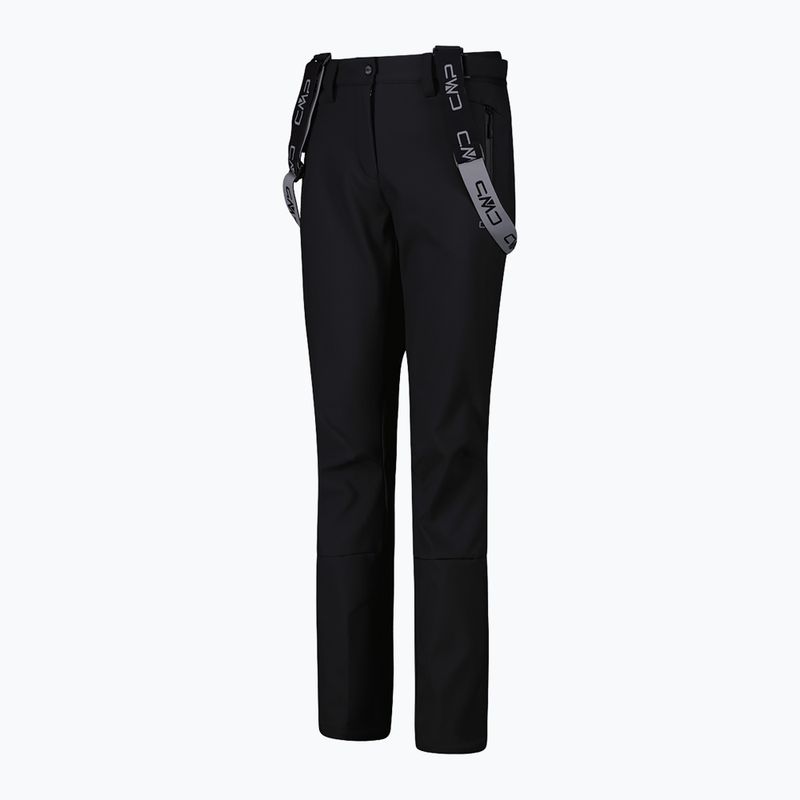 Skihose Damen CMP 34W4326 Salopette nero 3