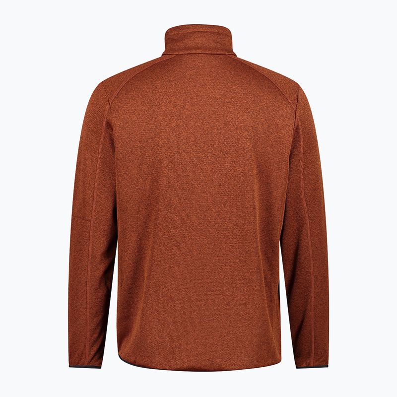 Hoodie Sweatshirt Herren CMP 30H5887 ruggine/ antracite 2